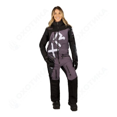 Комбинезон FXR CX без утеплителя Black/Muted Grape