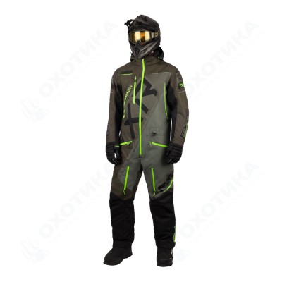 Комбинезон FXR CX без утеплителя Dark Olive/Lime