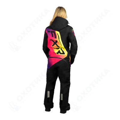Комбинезон FXR CX без утеплителя Black/Neon Fusion