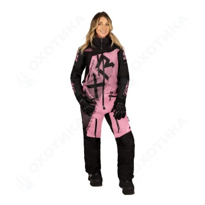 Комбинезон FXR CX без утеплителя Black/Dusty Rose