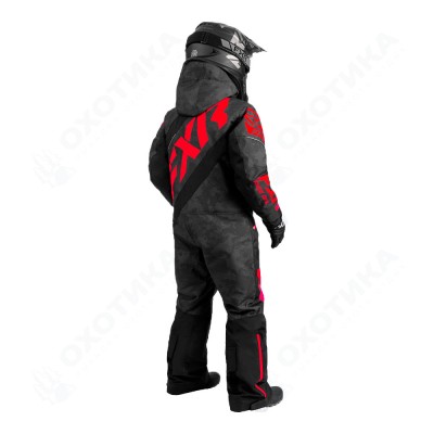 Комбинезон FXR CX с утеплителем Black Camo/Lava