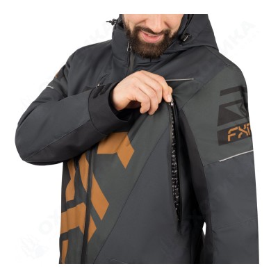 Комбинезон FXR CX F.A.S.T. с утеплителем Asphalt/Copper