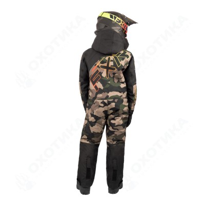 Комбинезон FXR CX с утеплителем Army Camo/Black