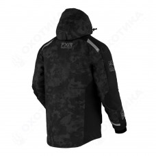 Куртка FXR Expedition X Ice Pro с утеплителем Black/Black Camo