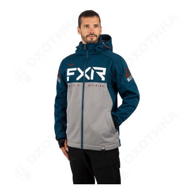 Кофта FXR Helium Ride без утеплителя Slate/Grey