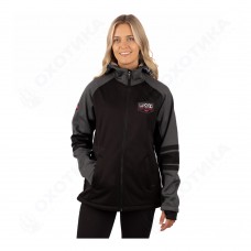 Кофта FXR Maverick без утеплителя Black/Electric Pink