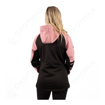 Кофта FXR Maverick без утеплителя Black/Dusty Rose