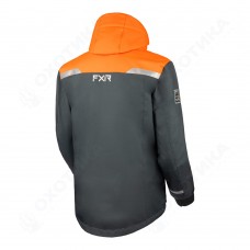 Куртка FXR Excursion Ice Pro с утеплителем Asphalt/Orange