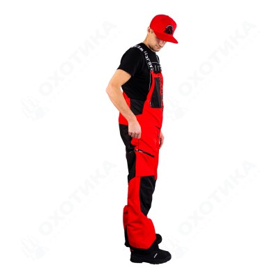 Полукомбинезон Jethwear Crest без утеплителя Red