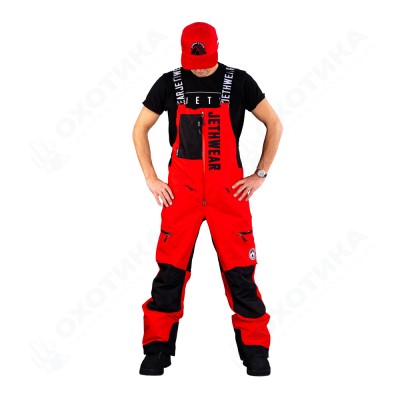 Полукомбинезон Jethwear Crest без утеплителя Red