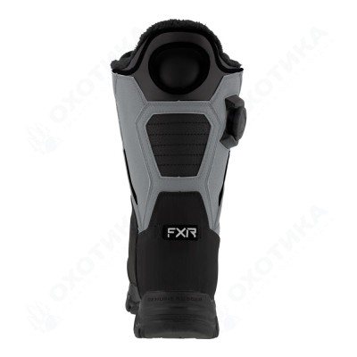 Ботинки FXR Helium Dual BOA с утеплителем Black/Steel