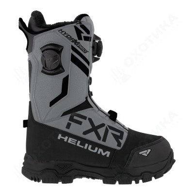 Ботинки FXR Helium Dual BOA с утеплителем Black/Steel