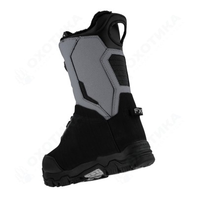 Ботинки FXR Helium Dual BOA с утеплителем Black/Steel