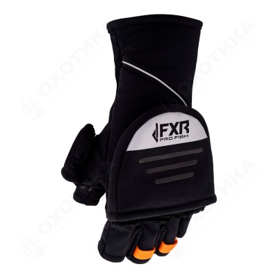 Рукавицы FXR Excursion с утеплителем Black