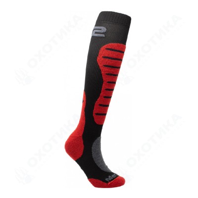 Носки SIXS MOT S MERINOS WOOL Red/Black, 35/38