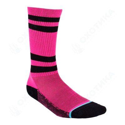 Носки FXR Turbo Athletic Electric Pink/Ocean, L/XL