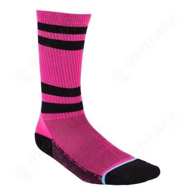 Носки FXR Turbo Athletic Electric Pink/Ocean, L/XL