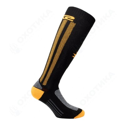 Носки SIXS MOT2 Black/Orange, II