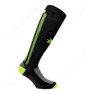 Носки SIXS MOT2 Black/Yelow, II
