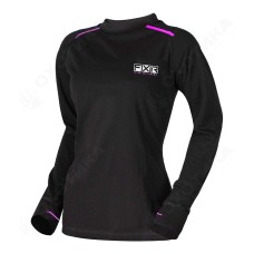 Термокофта FXR Endeavor Merino Black/Electric Pink