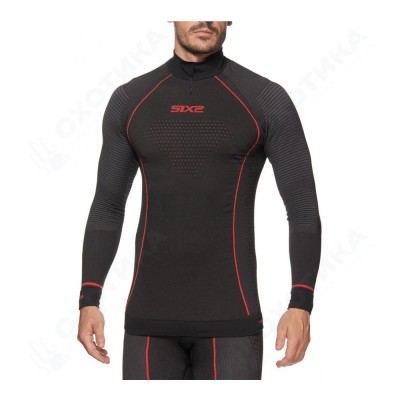 Термокофта SIXS TS13W CU Black/Red