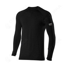 Термокофта SIXS TS2 MERINOS WOOL Wool Black