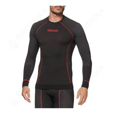 Термокофта SIXS TS2W CU Black/Red