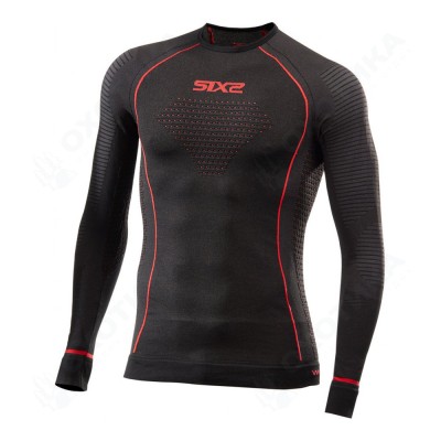 Термокофта SIXS TS2W CU Black/Red