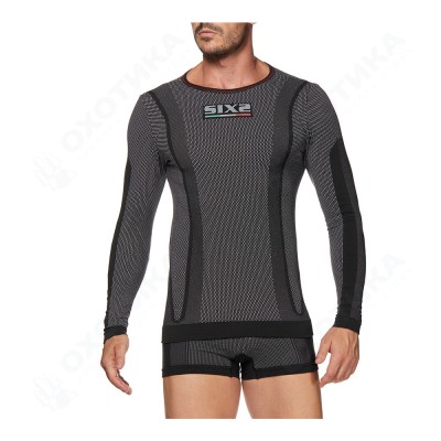 Термокофта SIXS TS2W утепленная Black Carbon