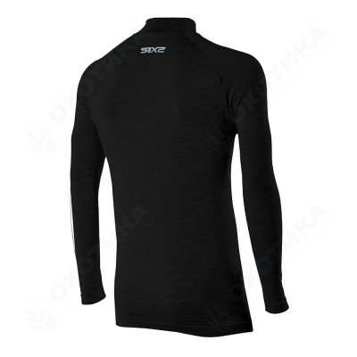 Термокофта SIXS TS3 MERINOS WOOL Wool Black