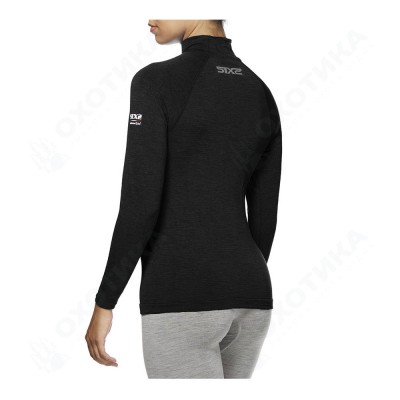 Термокофта SIXS TS3 MERINOS WOOL Wool Black