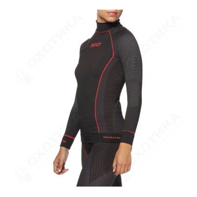 Термокофта SIXS TS3W CU Black/Red