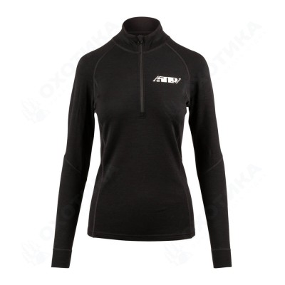 Термокофта 509 FZN Merino 1/4 Black