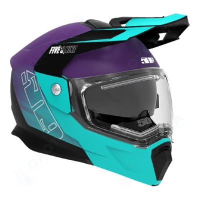 Шлем  509 Delta R4 с подогревом Galaxy Teal Purple