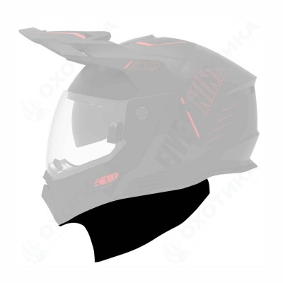 Шторка подбородка 509 Delta R4 Black, OS