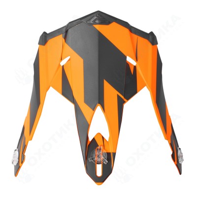 Козырек FXR Blade 2.0  Race Div Black/Flo Orange