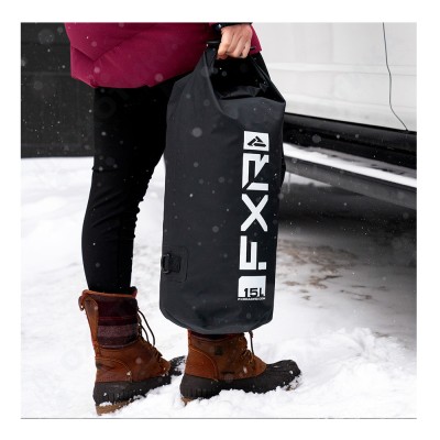 Сумка FXR Dry Bag 15л Black/White