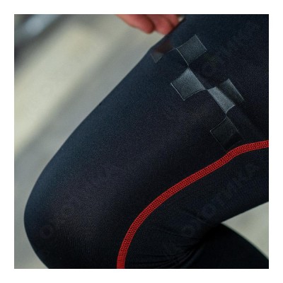 Чулки под защиту EVS FUSION Black / Red, Youth