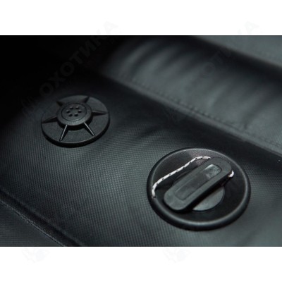 Лодка 360 НД КИТТ черно/оранжевая