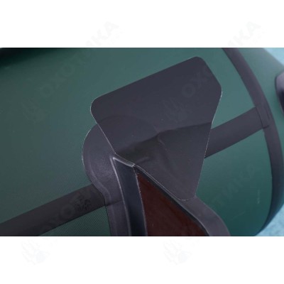 Лодка 370 НД КИТТ черно/серая