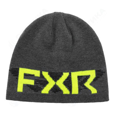 Шапка FXR SPLIT Charcoalcoal Heather/Hi Vis