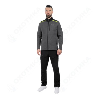 Толстовка FXR Altitude Tech Zip-Up Asphalt/Hi Vis