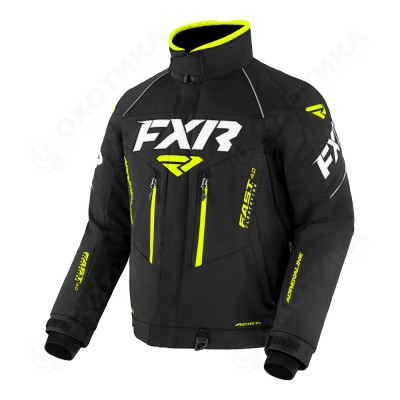 Куртка FXR Adrenaline с утеплителем Black/Hi Vis