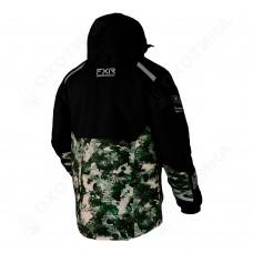 Куртка FXR Expedition X Ice Pro с утеплителем Black/Army Camo