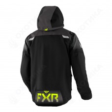 Куртка FXR Helium X с утеплителем Black/Charcoal/Hi Vis