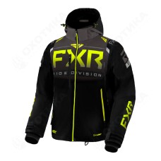 Куртка FXR Helium X с утеплителем Black/Charcoal/Hi Vis