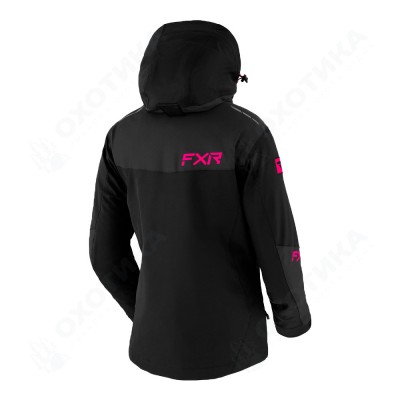 Куртка FXR Renegade FX с утеплителем Black/Charcoal/Fuchsia