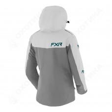 Куртка FXR Renegade FX с утеплителем Grey/Lt Grey/Ocean