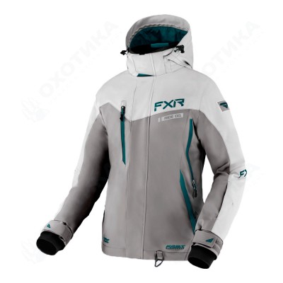 Куртка FXR Renegade FX с утеплителем Grey/Lt Grey/Ocean