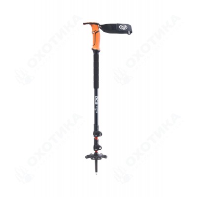 Палки треккинговые BCA SCEPTER 3S black-orange, One Size